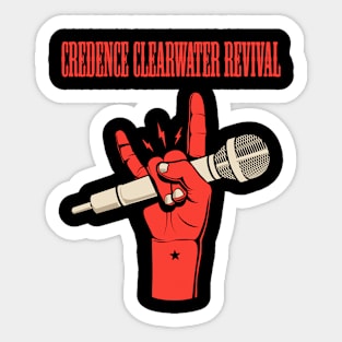 CREDENCE CLEARWATER BAND Sticker